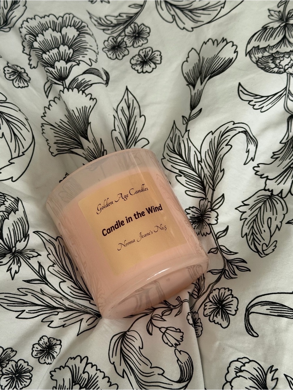 Candle in the Wind Marilyn Monroe Inspired Handmade Candle